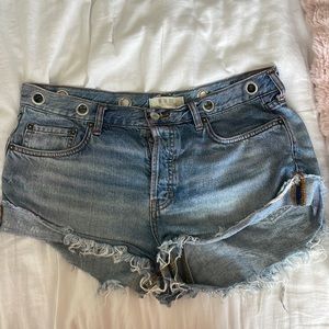 Free people shorts size 31